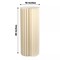 40" Ivory Folding DIY Accordion Pillar Cardboard Display Stand Pedestal Box